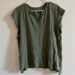 Aerie Sage Green Short Sleeve Top